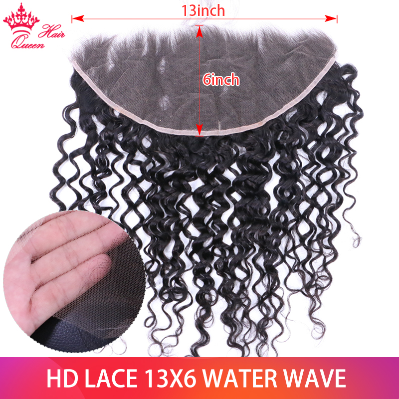 Real HD Frontal Water Wave 13x6 13x4 Frontal Melt S..